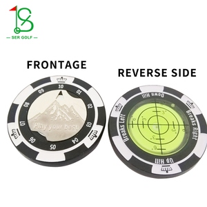 工場カスタムロゴハットピンバッジラペルゴルフポーカーチップソフトハードエナメルゴルフボールマーカーハットクリップ - Product Image 5