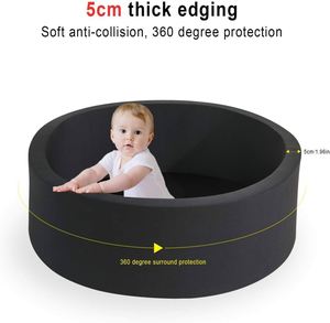 Piscine à balles en mousse pour enfants de qualité supérieure, certifiée CPSIA, sûre et douce, pour les tout-petits et les enfants - Product Image 2