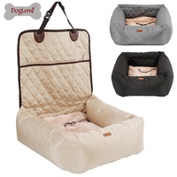 Haute qualité Deluxe pliable chien Pet Booster housse de siège de voiture Premium Pet Carrier Lounge facile à nettoyer