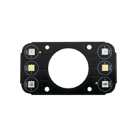 Fournisseur CGX, conception de circuits imprimés SMT, lumière blanche 6000-6500K + LED infrarouge 3030, épaisseur de cuivre 1 oz, fabrication de circuits imprimés, accessoires CCTV