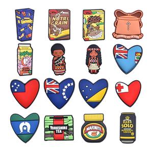 Wholesale in Stock Baseball Sport Clog Shoe <strong>Charms</strong> for 2026 Raider Shoes <strong>Charms</strong> for Clog Shoes Decoration <strong>football</strong> PVC <strong>Charms</strong> - Product Image 3