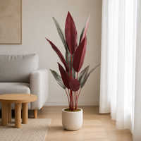 Vente en gros de plantes artificielles Strelitzia (Oiseau de paradis) – Fournisseur de verdure en vrac pour projets hôteliers, de complexes hôteliers, d'aménagement paysager et de décoration