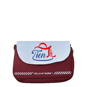 Bolso bandolera de nailon estilo inglés a la moda con cierre de botón - Product Image 1