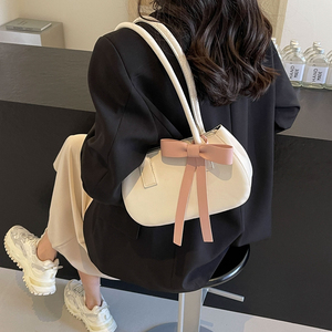 Sac à bandoulière élégant pour femme, nouveau style 2026, type panier et seau, avec fermeture ouverte et doublure en PU - Cadeau pour maman - Product Image 6
