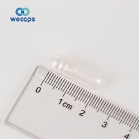 Wecaps Vente en gros Capsules végétales Capsules transparentes en cellulose Hydroxypropylméthylcellulose Hpmc Capsules vides