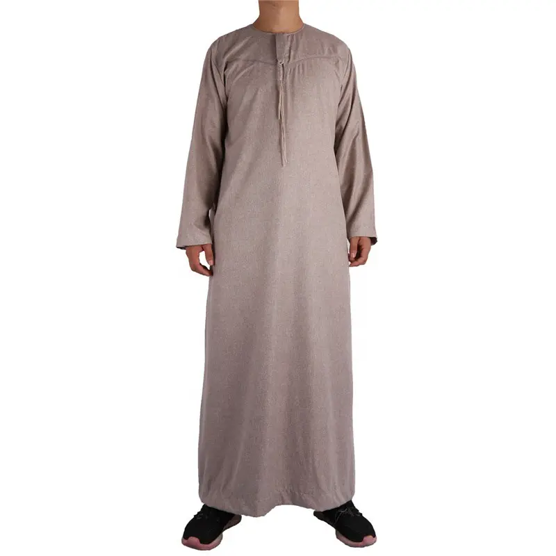 Высококачественная Мужская Арабская одежда в стиле Омани из хлопка, мусульманская одежда для мужчин Thobe