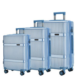 ชุดกระเป๋าเดินทาง3ชิ้นทำจากวัสดุ PC รูปทรงเปลือกหอยแข็ง - Product Image 2