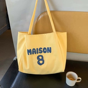 <b>Canvas</b> Cotton Tote Bag Large Capacity Zipper Closure Water Resistant Grocery <b>Shopper</b> Bulk - Product Image 4