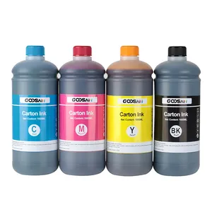 Encre à colorant d'impression de boîte de carton pour l'imprimante de WF-C8690 WF-C5790 de WF-C5210 d'Epson Workforce WF C5210 C5790 C8690