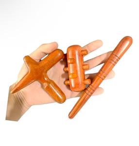 Fußakupressur-Massagestab aus Naturmaterialien, kann zur <span class=keywords><strong>Massage</strong></span> von Händen, Füßen und Rücken verwendet werden, um die Muskeln zu entspannen. - Product Image 3