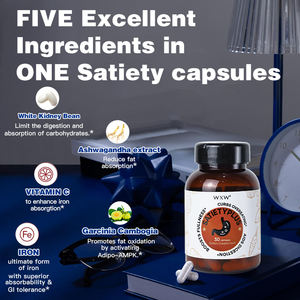 OEM buena calidad Etiqueta Privada Control de Peso vitaminas y granos de café verde pérdida de peso apetito suprimir la saciedad cápsulas delgadas - Product Image 2