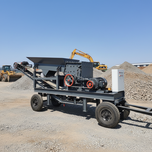 Trituradora de Mandíbulas Móvil, Fácil de Operar, Capaz de Triturar Varios Tipos de Roca. - Product Image 1