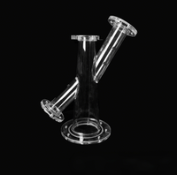 Service de découpe sur mesure de bordures de laboratoire en acrylique/PMMA transparent, OEM usine, logo personnalisé, épaisseur 2-600mm, Zhejiang