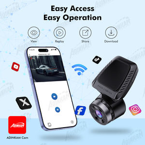 Adinkam <span class=keywords><strong>Pioneer</strong></span> กล้องติด<span class=keywords><strong>รถยนต์</strong></span><span class=keywords><strong>ด</strong></span>้านหน้า4K + <span class=keywords><strong>ด</strong></span>้านหลัง1080P เซ็นเซอร์ CMOS 5g/WIFI ควบคุม<span class=keywords><strong>แอ</strong></span>ปพลิเคชั่นวนบั<span class=keywords><strong>น</strong></span>ทึกการจอ<span class=keywords><strong>ด</strong></span>รถเซ็<span class=keywords><strong>น</strong></span>เซอร์ G - Product Image 5