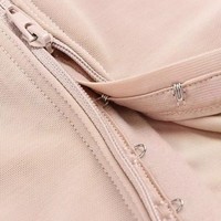 Culotte Gainante Taille Haute pour Femme Remonte-Fesses avec Quatre Coussinets Amovibles et Fermeture Éclair