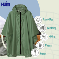 OEM Design personnalisé Poncho Vêtements de pluie Veste à capuche imperméable pour hommes pour les activités de plein air Camping Pêche Équitation Travaux de construction
