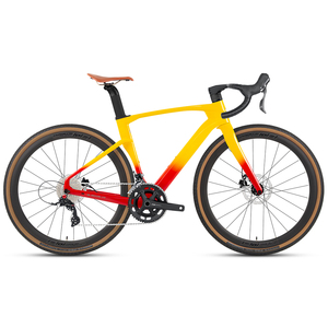Vélo de Course sur Route 700C Gravel V3 à Freins à Disque Hydrauliques en Fibre de Carbone Intégrale pour Hommes, Idéal pour la Montagne, Carbone V3 à Module Élevé - Vente Flash - Product Image 4
