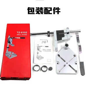 DZT/Dongzhe Bench Drill Stand Universal Vise Steel Manual Flat Jaw Clamp For Electric Drill Machine - Product Image 4