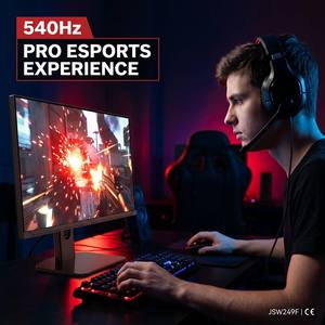 Moniteur <span class=keywords><strong>de</strong></span> jeu 540 Hz à prix d'usine, 24,1 pouces, 0,2 ms, FHD 1080P, écran Esports certifié CE pour le commerce mondial - Product Image 3