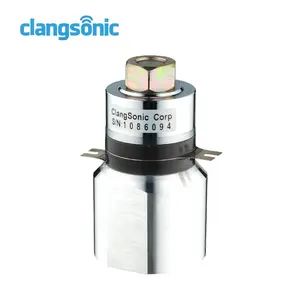 Clangsonic hỗ trợ trực tuyến 28 40kHz biến tần kép siêu âm đầu dò cho máy làm sạch