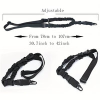 Sangle Tactique Monopoint Américaine Kongbo pour Chasse en Extérieur, Accroche-Fusil en Nylon