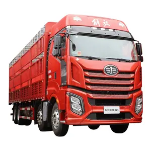 Buena calidad FAW precio barato 8x4 25 toneladas camión caja camiones de carga para la venta
