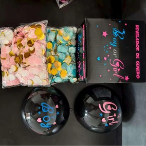 <span class=keywords><strong>Ballon</strong></span> géant en latex noir de 12 cm, durable, pour garçon et fille, <span class=keywords><strong>avec</strong></span> confettis/poudre, pour mariage, fête d'anniversaire, vente chaude, jetable - Product Image 6
