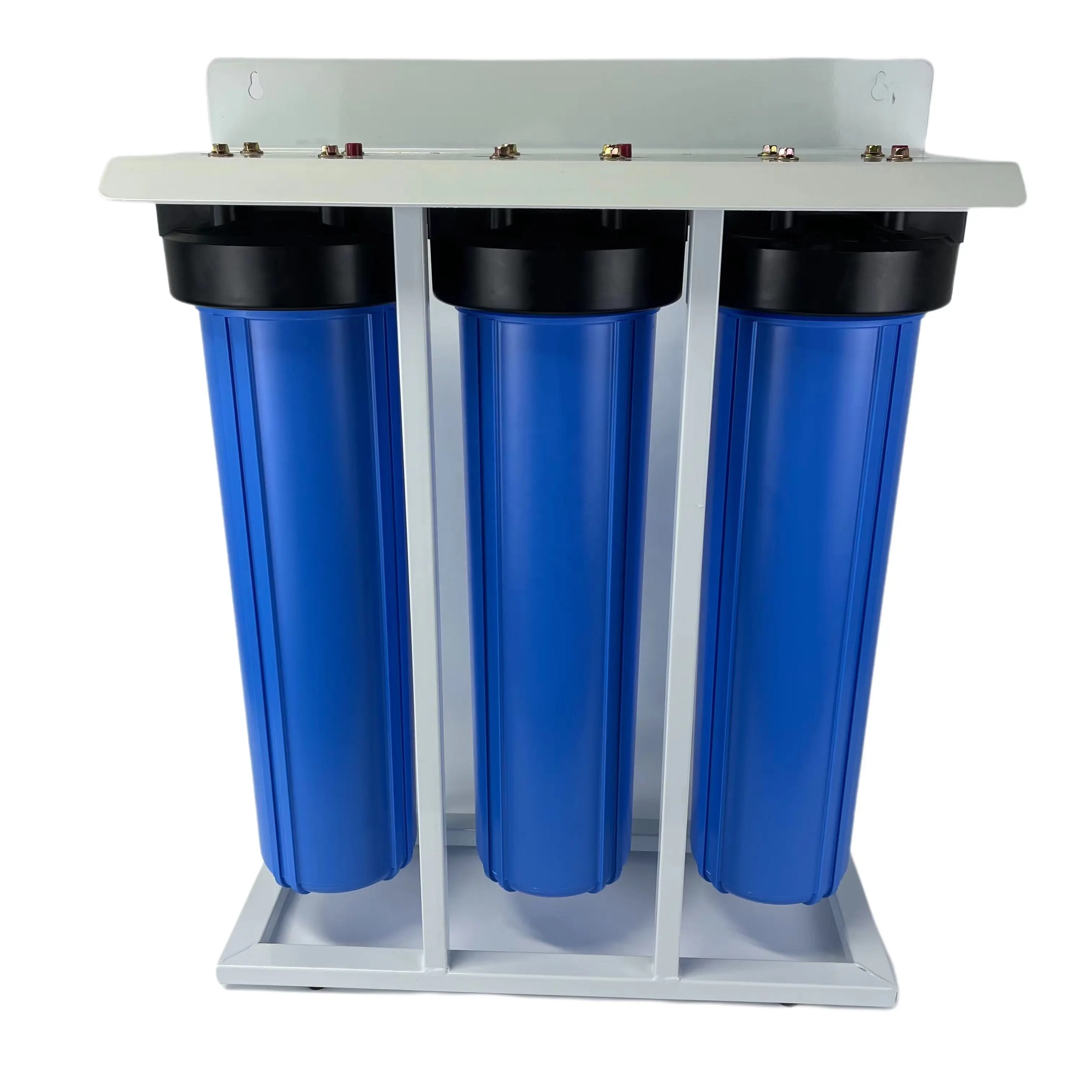 3 Stage 20inch Water Filter Plant with Jumbo Big Blue Filter Housing