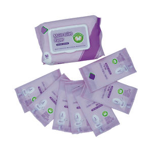 Tissu humide Fabricant chinois de papier de nettoyage <span class=keywords><strong>Désinfectant</strong></span> Push Clean Toilette <span class=keywords><strong>Lingette</strong></span> portable Pâte de bois Lingettes humides jetables - Product Image 1