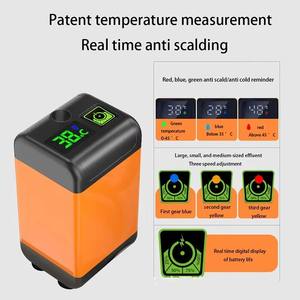 ปั๊มฝักบัวไฟฟ้าแรงดันไฟฟ้ากลางแจ้งแบบชาร์จไฟได้อเนกประสงค์แบบพกพา - Product Image 3