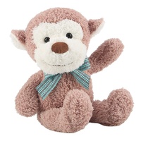 Jouets en peluche animaux mignons de 32 cm en gros de Fashion Factory : Panda, Singe, Lapin – en polyester et coton PP