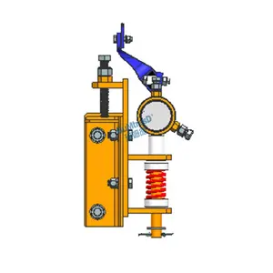 Tungsten karbür bıçak bantlı konveyör temizleyici ulaşım için