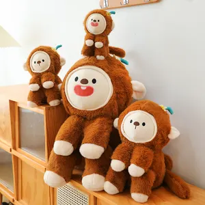 Yanxiannv CPC 70 cm Preço Favorável Fabricante de Brinquedo de Pelúcia de Bicho de pelúcia Brinquedo de pelúcia de Macaco que muda de rosto