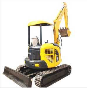 Excavadora Hidráulica Usada Komatsu PC35MR Mini de 3.5 Toneladas, Fabricada en Japón, con Motor, Bomba de Engranajes, Excavadora para Movimiento de Tierras en Oferta - Product Image 1