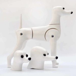 Modelo de Práctica de Peluquería Canina, Realista, de Silicona, con Pelo de Perro Caniche, para Entrenamiento de Estilismo y <span class=keywords><strong>Corte</strong></span> de Pelo Canino, Herramienta de Salón - Product Image 4
