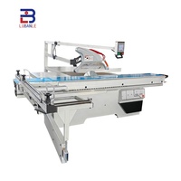 Scie à panneaux verticale de précision pour le travail du bois, scie à table coulissante automatique CNC avec moteur haute précision