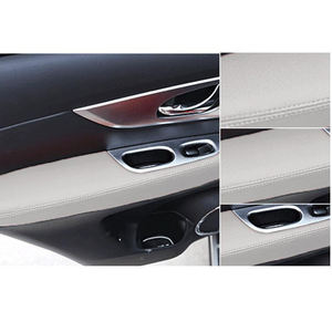 แผ่นที่เท้าแขนแผ่นปิดประตูสำหรับรถนิสสัน <span class=keywords><strong>X</strong></span> เทรลสีแดง T33 2014 2015 2016 2017 2018 2019 2020อุปกรณ์ตกแต่งรถยนต์ - Product Image 3