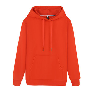 Hooded Pullover Sweatshirt 600g <b>Fleece</b> Lined Cotton For Students Customizable With Lettering And Badges - Product Image 4