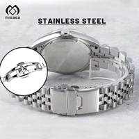 Montre de Plongée Automatique Super Lumineuse Personnalisée pour Homme, Montres-Bracelets Classiques, Cadran en Nacre Jour et Date Japonais, Montre Automatique