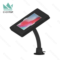 LST04-C 7.9-13 pouces Personnalisable Col De Cygne Flexible pour iPad Tablette De Sécurité Support de Table De Bureau Support de Tablette Kiosque