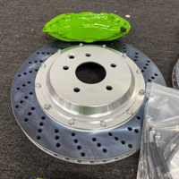 Hochwertige Maßanfertigung für Brembo V6 6-Kolben Vorne und F40 4-Kolben Hinten Bremssattel-Kit Upgrade Großes Bremskit für BMW E92 OEM 34116769093