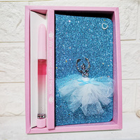 2025 gros sirène Journal ensemble avec paillettes Scrapbook/Journal Kit pour Ballet danse cadeaux