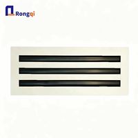 Diffuseur linéaire en aluminium pour climatisation, grille de ventilation, diffuseur d'air en aluminium, sortie d'air pour plafond