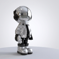 Astronauten-Landefigur, Wohnzimmer-TV-Schrank, Raumfahrer-Dekoartikel für Zuhause, Einweihungsgeschenk