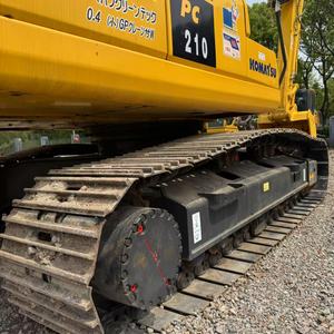 รถขุดไฮดรอลิกแบบตีนตะขาบ Komatsu PC210-8 ขนาด 21 ตัน รถขุดมือสอง Komatsu ของแท้ ชั่วโมงการใช้งานต่ำ รถขุดสำหรับงานวิศวกรรม ขาย - Product Image 4