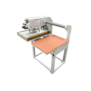 Semi-Auto Pneumatic Heat Press Machine 40x60cm, Flatbed for Garments T-Shirt Printing | Factory Direct New - Product Image 2