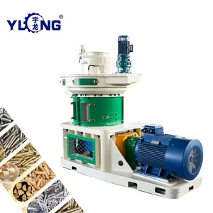 Yulong XGJ560 Wood Pellet Machine Making Sawdust Pellets For Malaysia Thailand Viet Nam