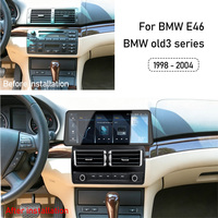Caméra 360° Meihua, navigation GPS 4G pour voiture, autoradio Android, lecteur DVD pour BMW E46 1998-2004, BMW Série 3 ancienne