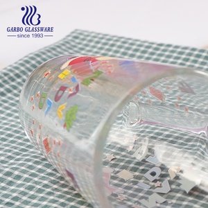<span class=keywords><strong>Taza</strong></span> <span class=keywords><strong>de</strong></span> Vidrio Clásica <span class=keywords><strong>de</strong></span> 330 ml con <span class=keywords><strong>Diseño</strong></span> Navideño para Té, Café, Jugo, Vaso para Beber con Calcomanía <span class=keywords><strong>Navideña</strong></span>, <span class=keywords><strong>Taza</strong></span> <span class=keywords><strong>de</strong></span> Vidrio Transparente - Product Image 4