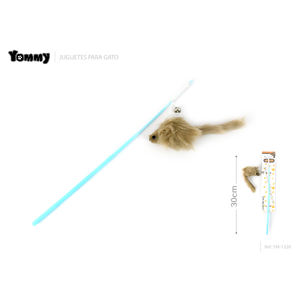 Juguete para Gatos Yommy, Varita con Forma de Pata de 9.4cm, Juguete Interactivo para Mascotas - Product Image 3